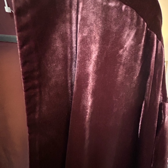 Eileen Fisher Women's Velvet Shawl-Collar Open Front Kimono Purple Size 2X - Picture 8 of 11